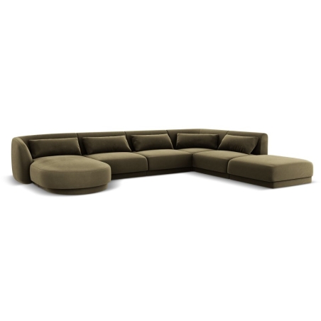 Tulum 6-seater sofa bed in velour Cosmopolitan-design