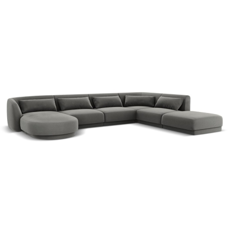 Tulum 6-seater sofa bed in velour Cosmopolitan-design