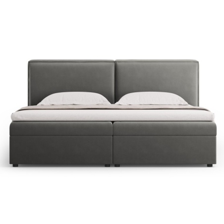 colour - shades of grey, Velour Arendal bed Cosmopolitan Design - Gris Clair (Blu13)