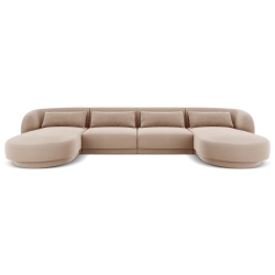 Kolor tapicerki: shades of beige Welur Tulum Cosmopolitan-design: Beige (Blu28) 