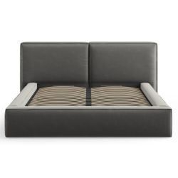 Kolor tapicerki: shades of grey Velour Arendal bed Cosmopolitan Design: Gris Clair (Blu13) 