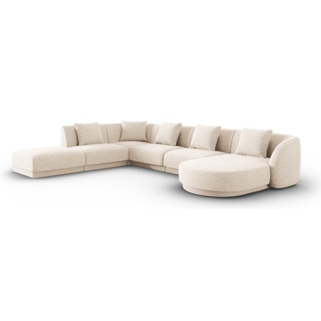 Tulum Shenil 6-seater sofa bed Cosmopolitan-design