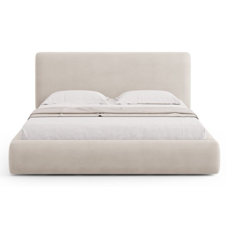 Upholstered bed with box 160x200 Colonel chenille Cosmopolitan Design