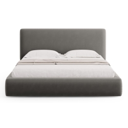 Kolor tapicerki: shades of grey Velour Colonel and Nicolas Beds Cosmopolitan-design: Gris Clair (Riv91) 