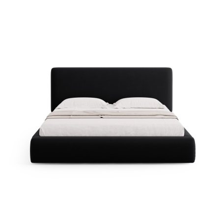 colour - shades of black, Velour Colonel and Nicolas Beds Cosmopolitan-design - Noir (Riv100)