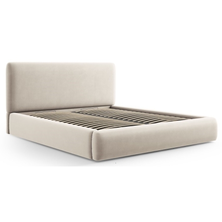 Upholstered bed with box 160x200 Colonel velour Cosmopolitan Design