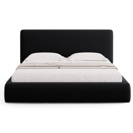 colour - shades of black, Velour Colonel and Nicolas Beds Cosmopolitan-design - Noir (Riv100)