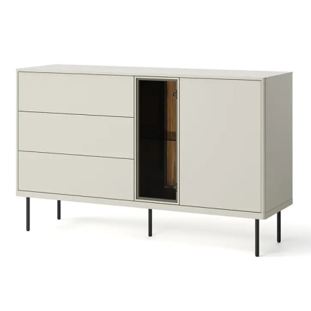 Epiro chest of drawers with LED lighting EP-03 Lenart