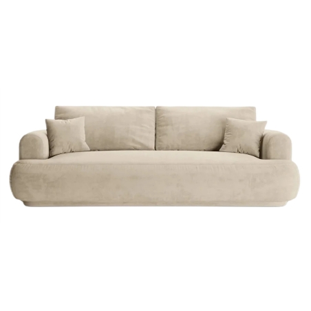 Three-seater sofa Ella velour Micadoni
