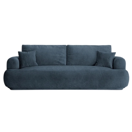 Ella three-seater sofa in structured fabric Micadoni