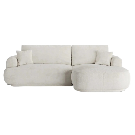 Corner side - Rights, Micadoni Bukla fabrics - Coral 65