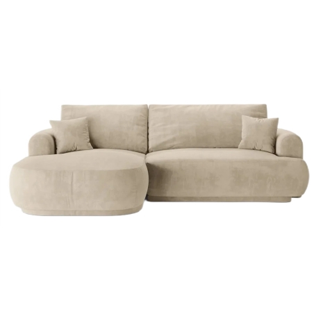 Ella velour Micadoni corner sofa