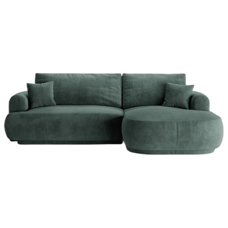 Ella velour Micadoni corner sofa