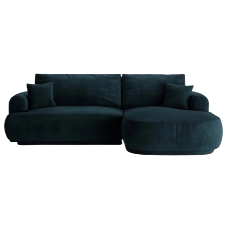 Ella velour Micadoni corner sofa