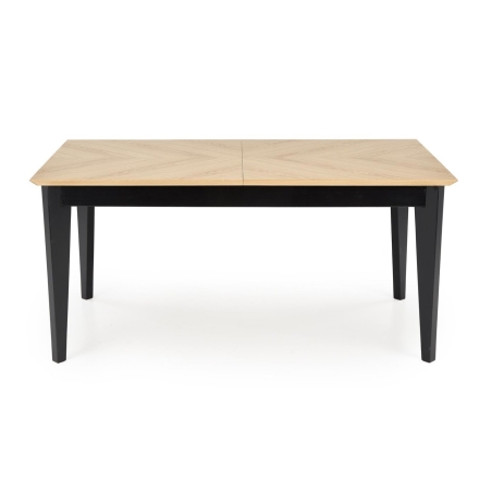 Folding table natural/black Edmondo Halmar