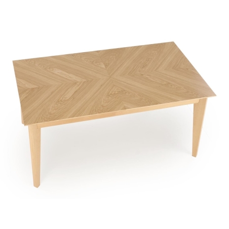 Edmondo natural oak folding table Halmar