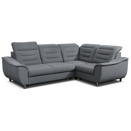 Corner side - Rights, colour - shades of grey, MebloSoft size 3 - Aston 13