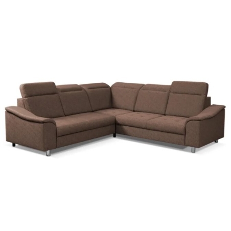 Narożnik Geneva 269x269cm Meblosoft wersja lewa brąz Narożnik Geneva 269x269cm Meblosoft wersja lewa brąz