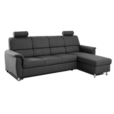 Corner side - Rights, colour - Dark grey, MebloSoft size 3 - Vogue 16