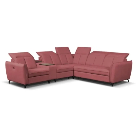 Corner sofa with bar 267x299cm Romantica Meblosoft