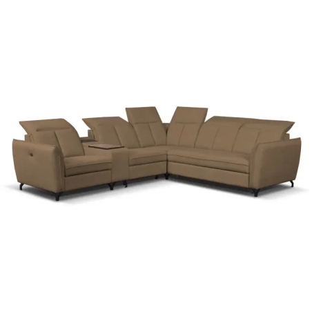 Corner sofa with bar 267x299cm Romantica Meblosoft