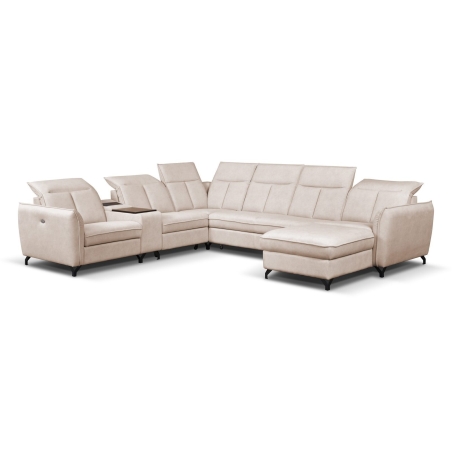 Corner sofa with electric relaxation function 338x315 Romantica Meblosoft