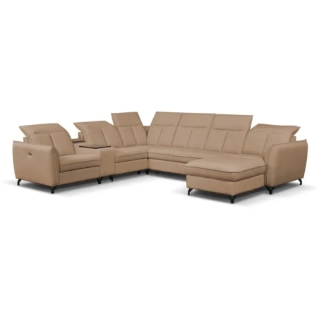 Corner sofa with bar 338x299cm Romantica Meblosoft