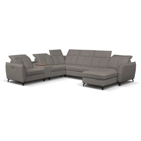 Corner sofa with bar 338x299cm Romantica Meblosoft
