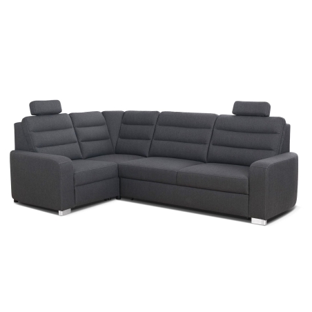 Strona narożnika - Lewa, kolor - Ciemny szary, MebloSoft Gr.3 - Aston 18