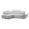 Narożnik Loft UP-2F 268X203cm Meblosoft strona lewa jasny szary