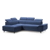 Narożnik Loft UP-2F 268X203cm Meblosoft strona lewa niebieski