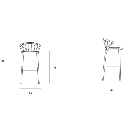 Sudoku chair H-9820 Beech Paged
