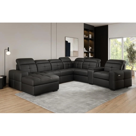 Narożnik z barkiem LUX 341x322 Kanton Meblosoft