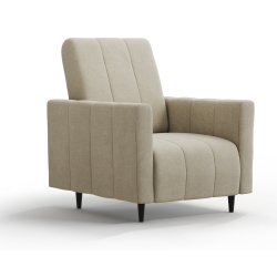 Kolor tapicerki: shades of beige Grupa 3: Salvador 02 Beige Colour of the feet: Black 