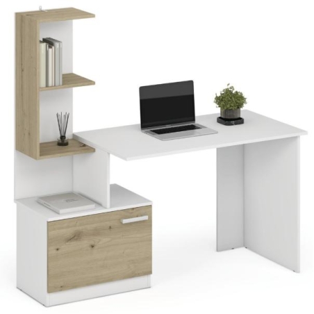 colour - shades of white, Halmar colours - White + artisan oak