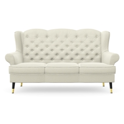 Kolor tapicerki: Champagne Fabrics Group 2: Puente 03 Leg colours: Black 