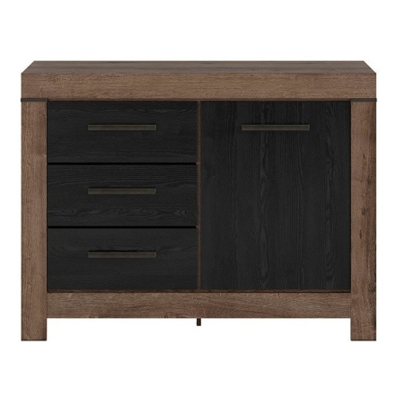 Balin_outlet Black Red White chest of drawers