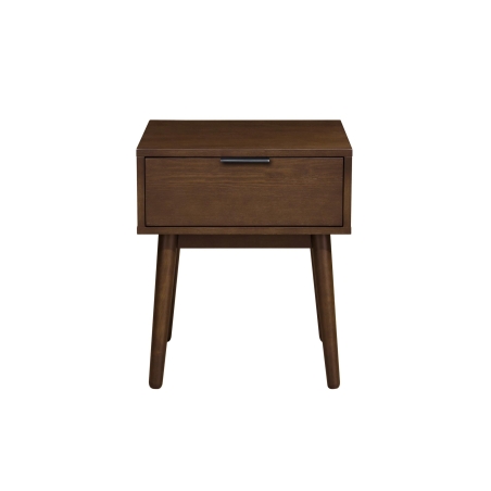 Szafka nocna Cassina orzech_outlet (2 SZT) Halmar