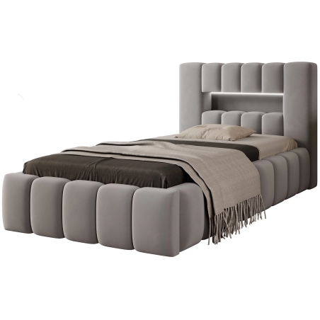 Lamica I bed with metal frame 90x200 ELTAP