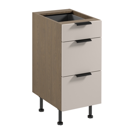 Lower kitchen cabinet Sorento D40S3 P/L AX Gała Meble