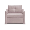 Sofa jednoosobowa Bunio rozkładana z pojemnikiem różowa Black Red White Sofa jednoosobowa Bunio rozkładana z pojemnikiem różowa Black Red White