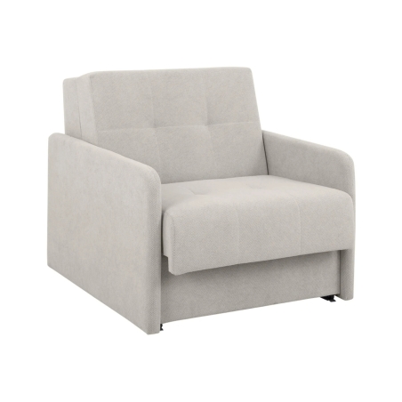 Sofa jednoosobowa Como beżowa rozkładana z pojemnikiem Black Red White