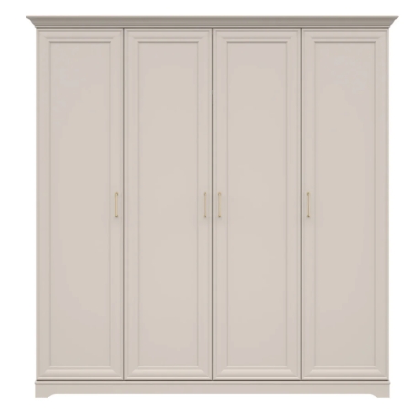 Szafa czterodrzwiowa Anga 210 cm kashmir Black Red White