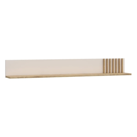 Eliston wall shelf 174 cm mauvella oak/sand Black Red White