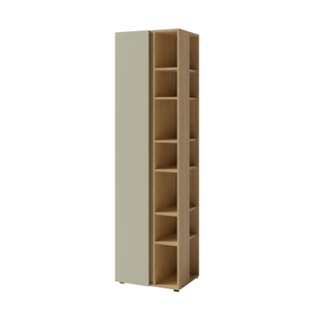 Bookcase with shelves LC4 Luca Eucalyptus Meblar