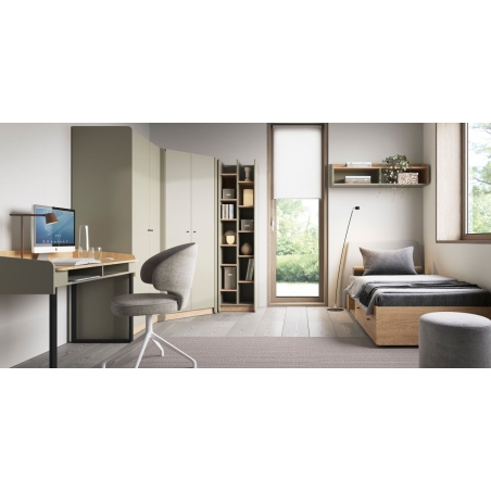 Three-door wardrobe AE1 Alessio Eucalyptus Meblar