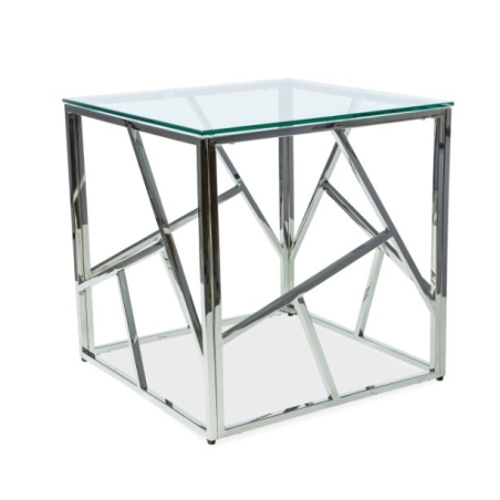 Escada B chrome silver bench Signal