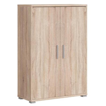 Brw Office cabinet 79.5cm x 114cm x 35cm Black Red White