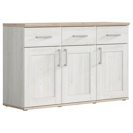 Romance chest of drawers II Black Red White