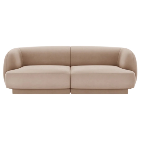 kolor - odcienie beżu, Micadoni Miley welur - Bluvel 40